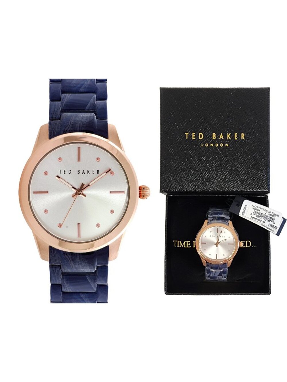 Ted Baker London 10025284 Women's Classic Charm Bracelet Analog Quartz Watch